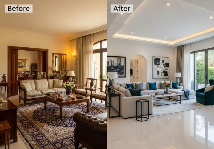 Before and After Home Renovation Services Dubai