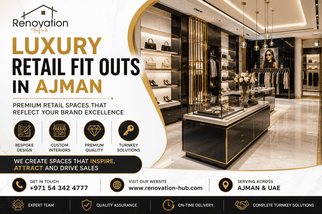 Luxury Retail Fit Outs in Ajman