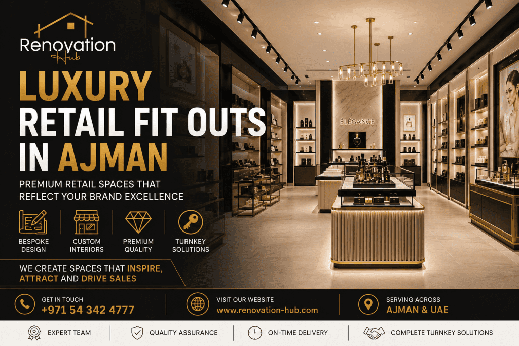 Luxury Retail Fit Outs in UAE -Renovation-Hub
