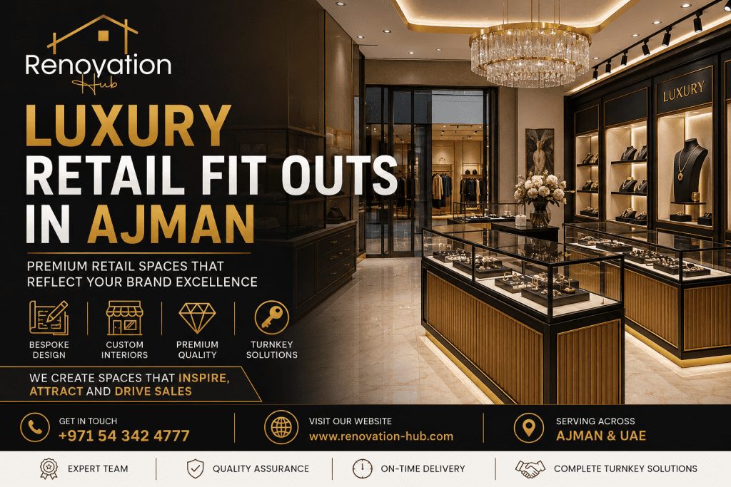 Luxury Retail Fit Outs in UAE -Renovation-Hub